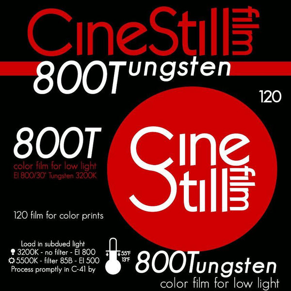 CineStill 800Tungsten Xpro 120(Expiry 07/2023)