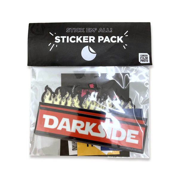 Glow in the Dark "Darkside" Sticker Pack