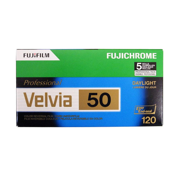 Fujifilm Fujichrome Velvia 50 120 (1 roll)